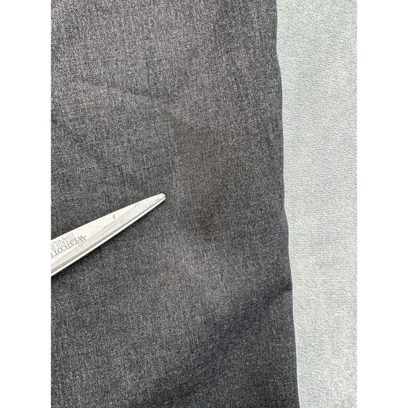 Lauren Ralph Lauen Total Comfort Dress Pants Mens 38x32 Gray Pleated Cuffed - Picture 11 of 11